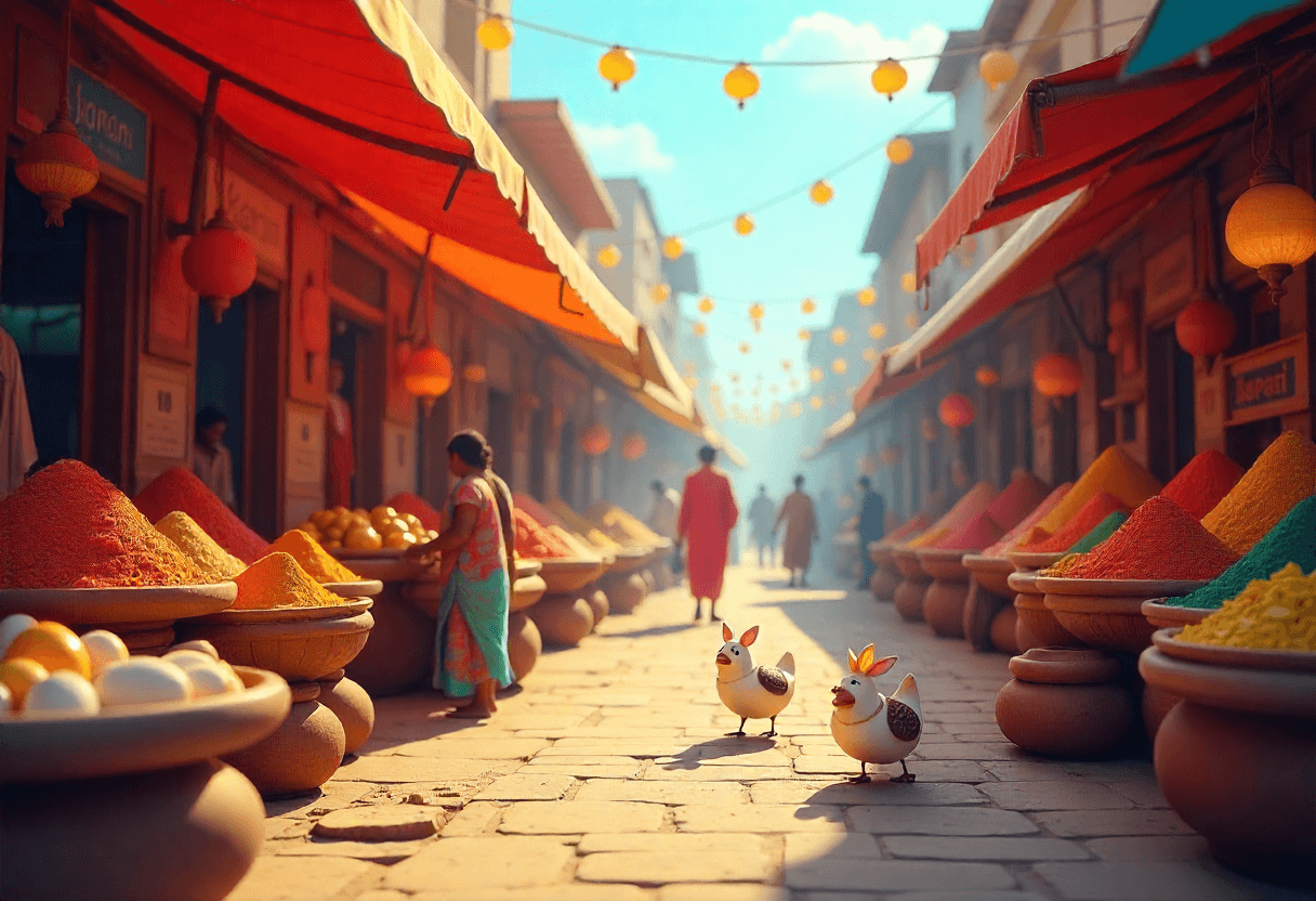 Vibrant Market
